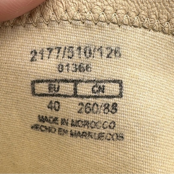 Zara Womens EU 40/ US 9.5 Platform Chelsea Combat Boots Ivory Cream Pull On - Picture 8 of 10